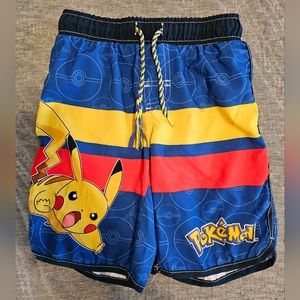 Boys Pokémon Swim Trunk Size 6/7